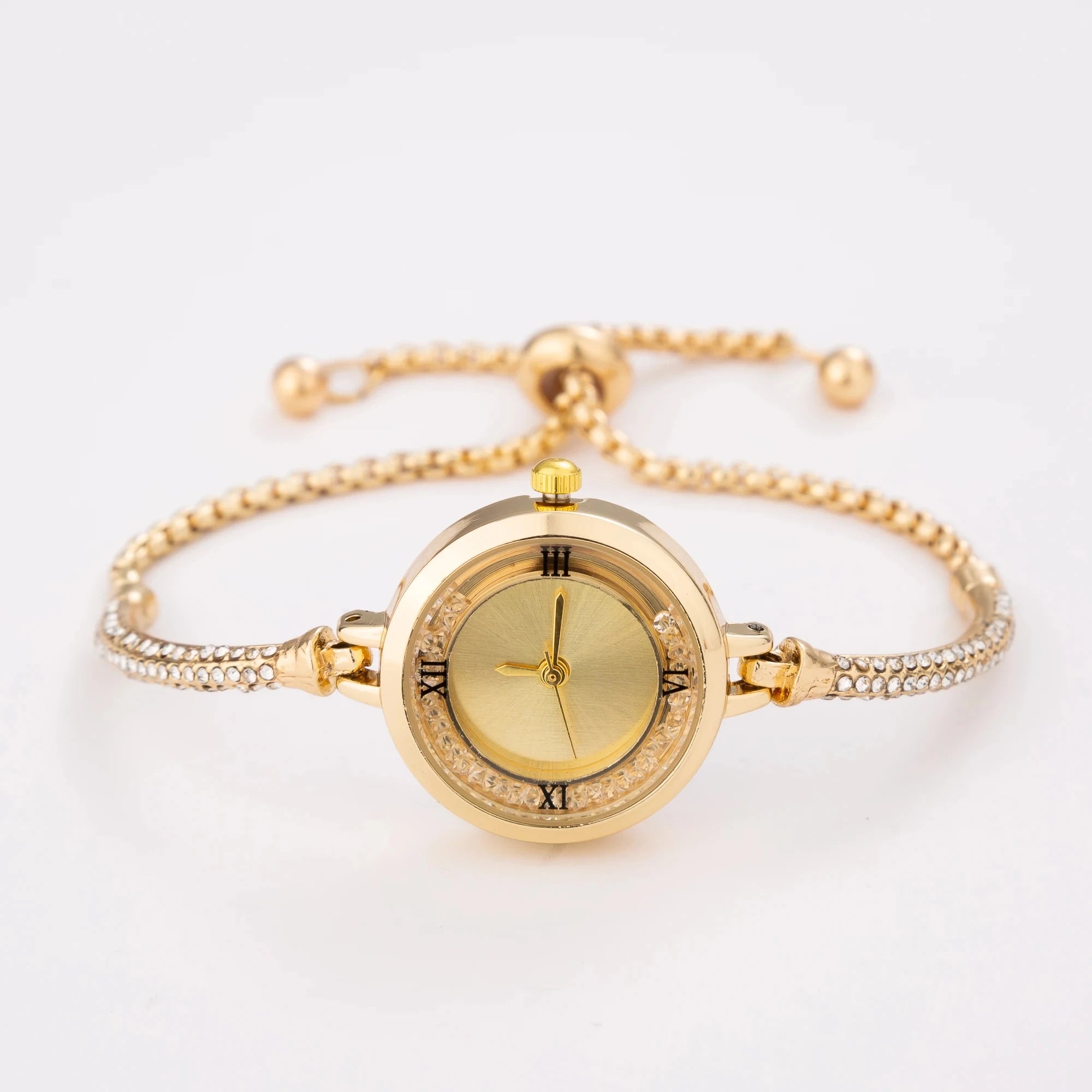 Luxury Women’s Stainless Steel Watch – Elegant Fashion Dress Timepiece