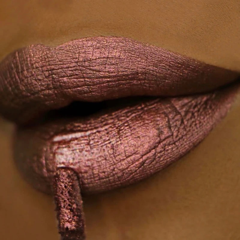 Luxury Makeup by Ann Metallic Glitter Liquid Lipsticks 12 Colors