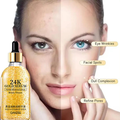 24K Gold Radiance Repair Serum – Day & Night Hydration