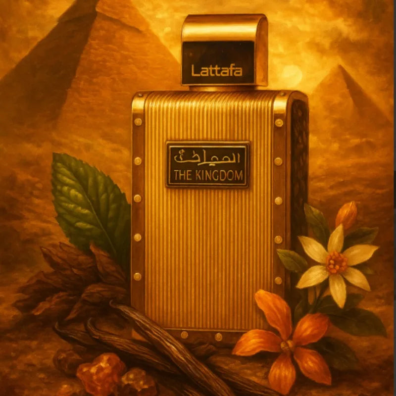 Dubai Arabic Luxury Perfume – Vanilla Amber Lavender Woody Spicy Tobacco Long-Lasting Fragrance 100ml