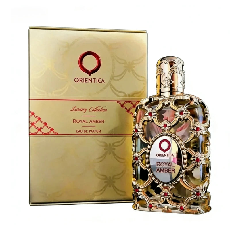 Luxury Arabian Amber Perfume – Long Lasting Fruity Gourmand Eau de Parfum (80ML Unisex)