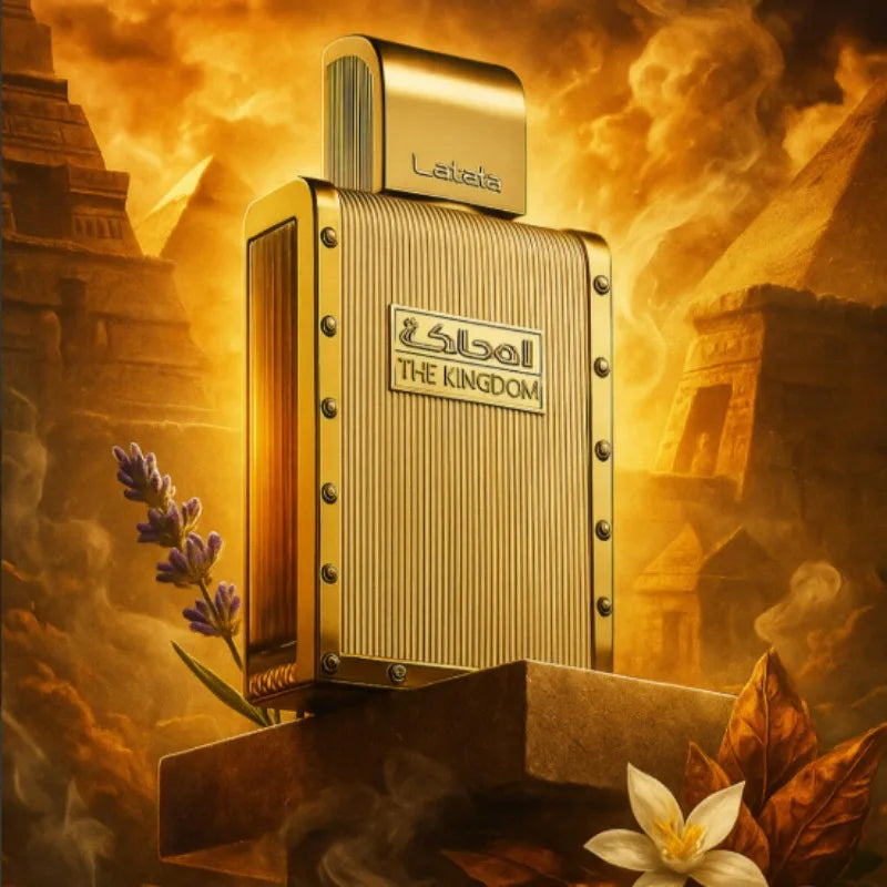 Dubai Arabic Luxury Perfume – Vanilla Amber Lavender Woody Spicy Tobacco Long-Lasting Fragrance 100ml