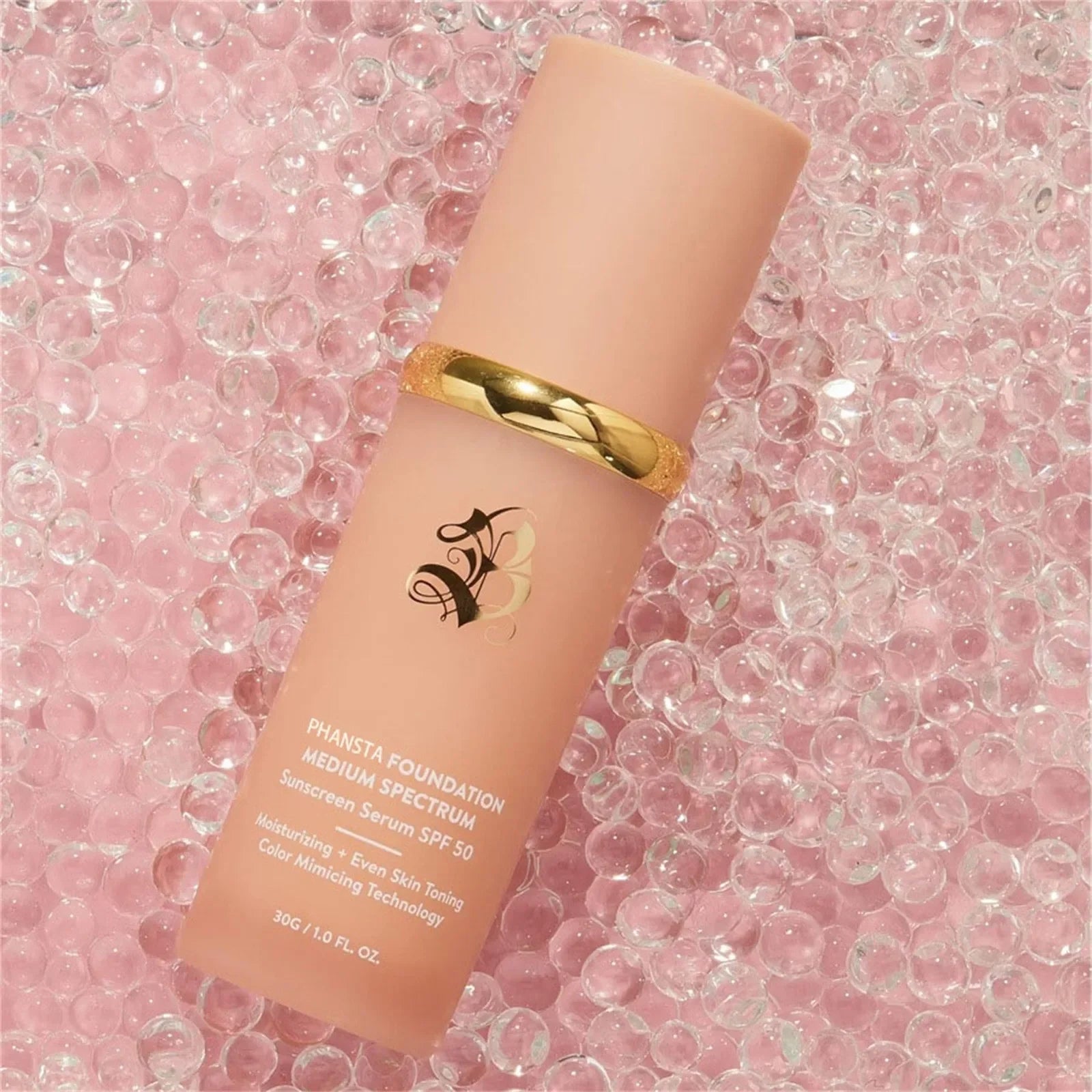 Luxury 4-in-1 Color-Changing Foundation — Soft Matte, Hydrating Finish