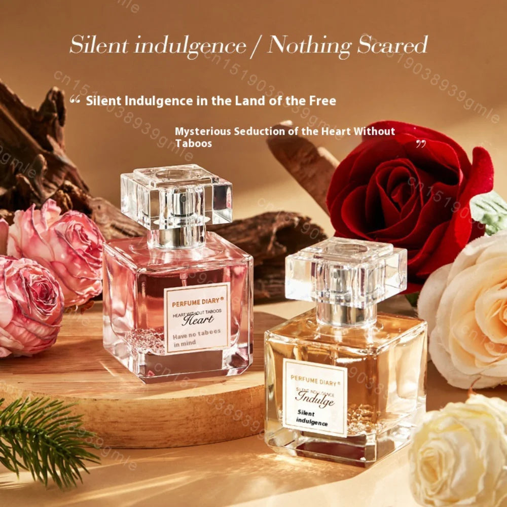 Silent Indulgence Eau de Parfum – Sweet Floral & Fruity Notes, Long-Lasting Women’s Fragrance (Perfume)