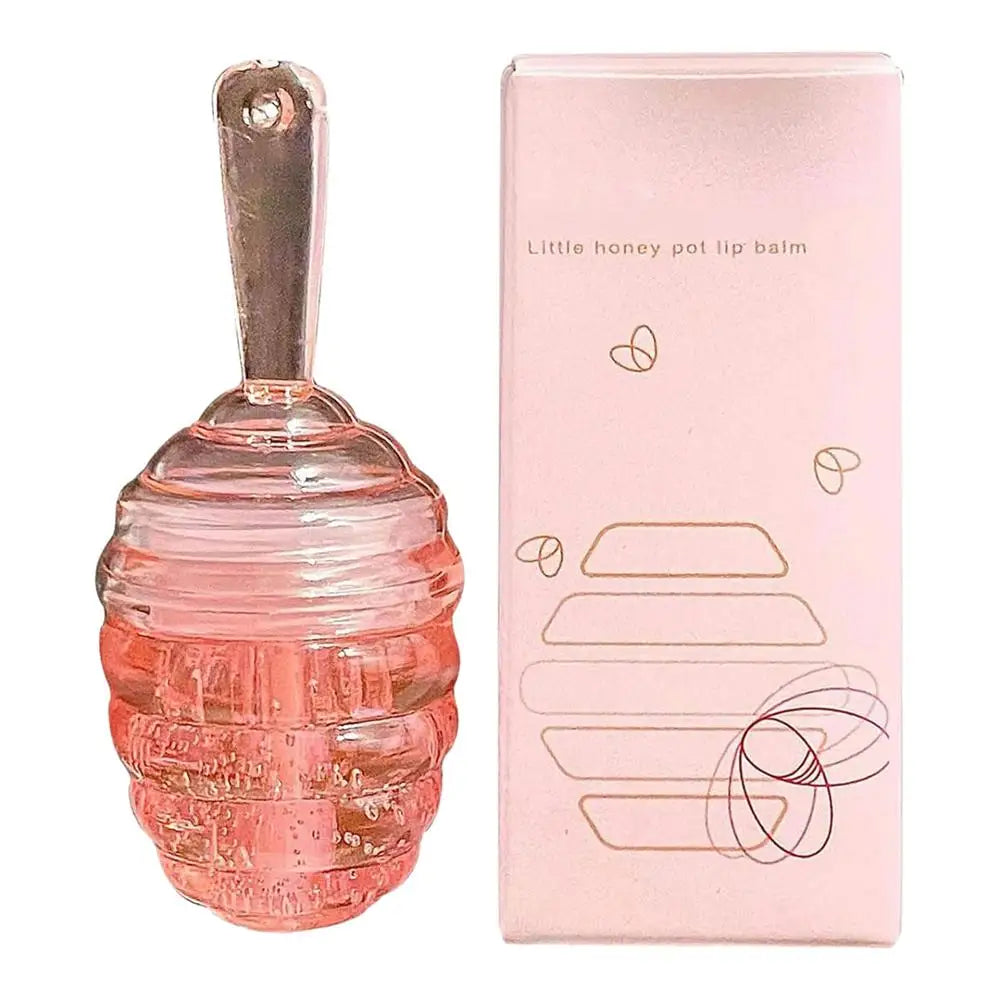Lovely Honey Pot Lip Gloss Hydrating, High-Shine Lip Balm