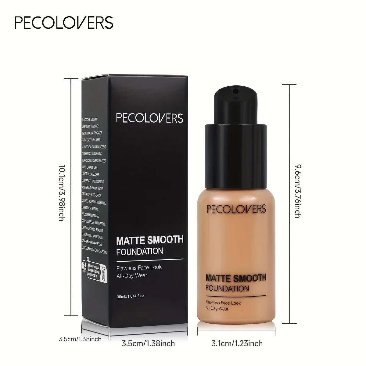 Matte Smooth Long-Wear Foundation – Flawless Coverage
