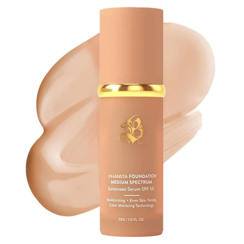 3-Piece Matte Face Makeup Set (Foundation + Primer + Blender)