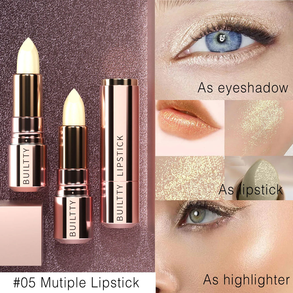 Luxury Makeup by Ann Pearl White Matte Lipstick-Peach