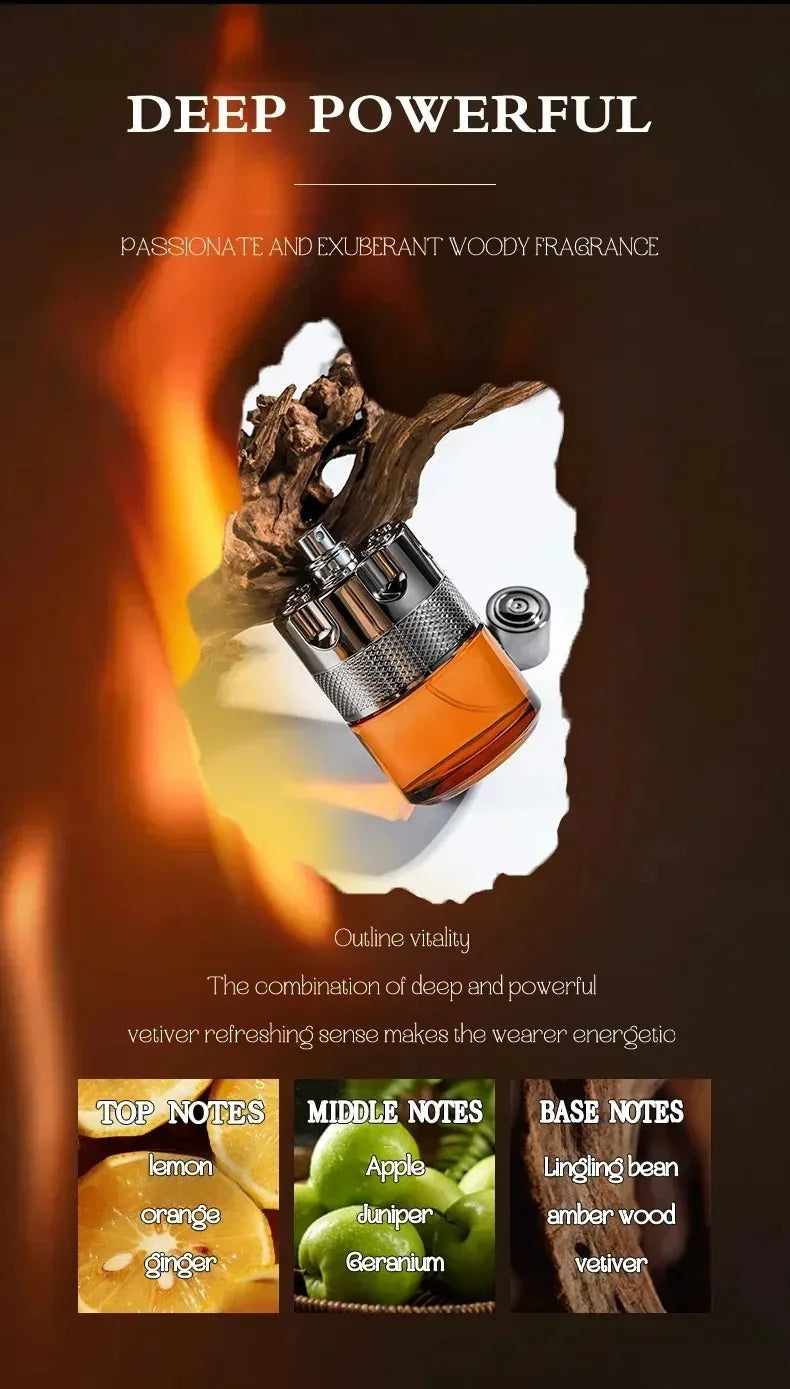 Azzaro The Most Wanted perfume 3.4 oz. 100 ml, rich wood and spicy, full of domineering charm